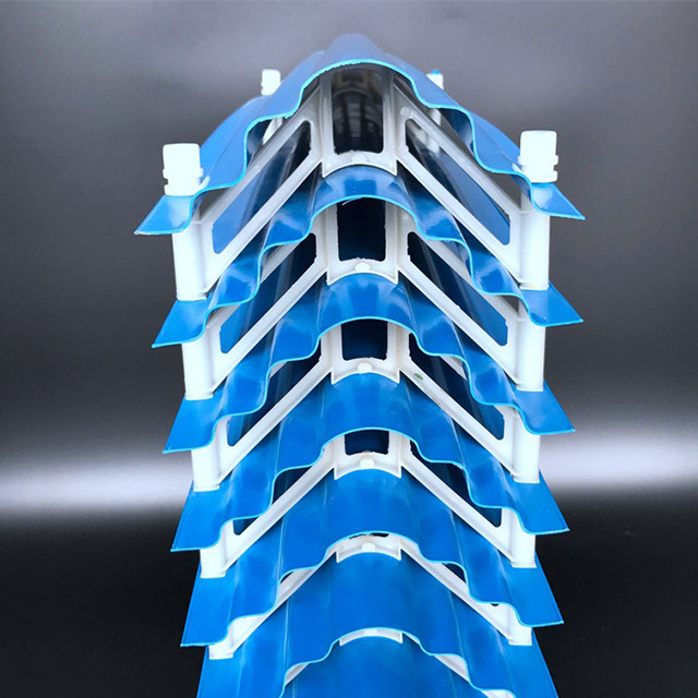 PVC Eliminator In หอระบายความร้อน Components Evaporative Condenser เครื่องกำจัดการดริฟท์s 4