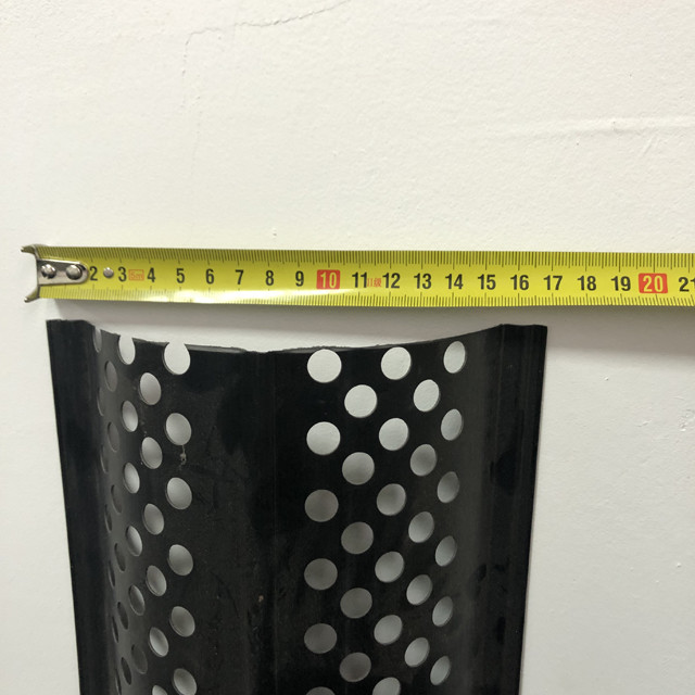 Rigid PVC V Bar Splash Type Fill หอระบายความร้อน Eliminator In หอระบายความร้อน 1