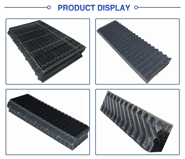 PVC 145MM EAC เครื่องกำจัดการดริฟท์ Of หอระบายความร้อน Counterflow Crossflow Cellular Design 1
