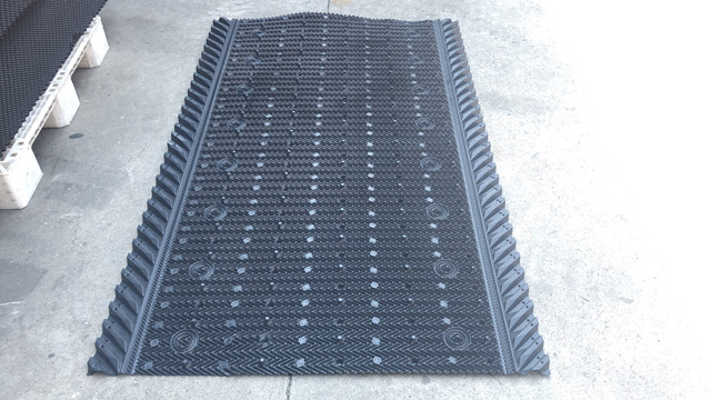 PP PVC International หอระบายความร้อน Fill Replacement การไหลข้าม 20mm 3